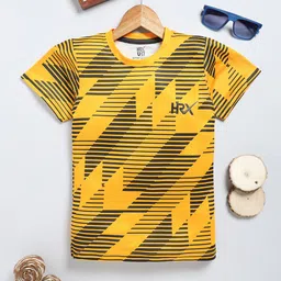 HRX by Hrithik Roshan Boys Geometric Printed T-shirt-image-88