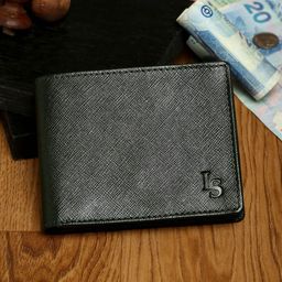 LOUIS STITCH Men Green Solid Leather Two Fold Wallet-44