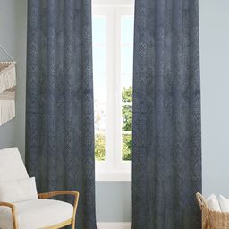 Homefab India Grey Set of 2 Room Darkening Door Curtain-image-10