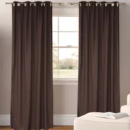 Dekor World Multicoloured Set of 2 Sheer Window Curtain-picture-15