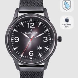 Daniel Klein Premium Men Gunmetal-Toned Analogue Watch DK12167-5-image-19