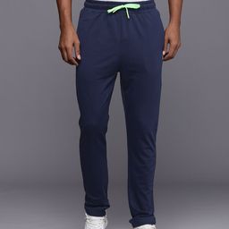 HRX By Hrithik Roshan Men Navy Blue Solid Track Pants-image-39