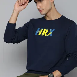 HRX by Hrithik Roshan Men Graphic Printed Sweatshirt-image-34