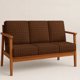 Aura Brown StretchablePack of 6 Solid Sofa Slipcovers-52