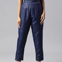 Readiprint Fashions Straight Fit High-Rise Pleated Trousers-image-18