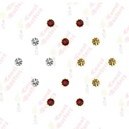 Comet Busters Stone-Studded Embellished Designer Bindi 14 Pcs image 5