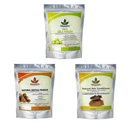 Havintha Amla, Reetha, Shikakai Powder for Hair Wash Combo Pack - 227 Gm Each-46