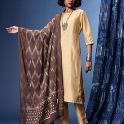 Taavi Abstract Printed Cotton Dupatta image 3