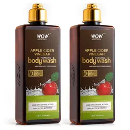 WOW SKIN SCIENCE Set Of 2 Apple Cider Vinegar Foaming Body Wash - 250ml Each-2