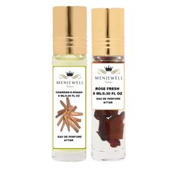 Menjewell Chandan-E-Khaas & Rode Fresh Attar Perfume Each 9ml-56