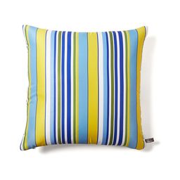 HOUZZCODE White & Blue Set of 2 Printed 16" x 16" Square Cushion Covers image 2