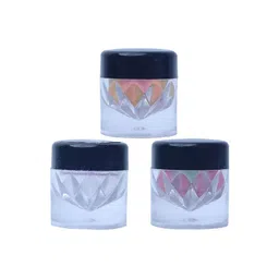 Veoni BELLE Multichrome Set Of 3 Duochrome Glitter Eyeshadow-2g Each-Arabic-French-Greek-37