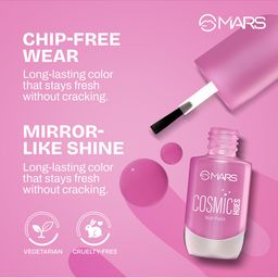 MARS Cosmic Hues Intense Color Ultra-Glossy Nail Paint 10ml - Eclipse 21 image 3