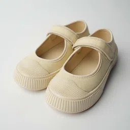 Theater Apparel Women Textured Canvas Velcro Sneakers-15
