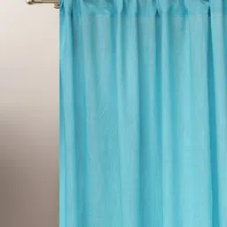 Dekor World Multicoloured Set of 2 Sheer Window Curtain image 2
