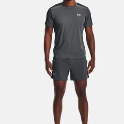UNDER ARMOUR Men Charcoal Grey Launch Run 5" Shorts image 2