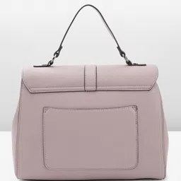 Allen Solly Textured Structured Satchel Bag image 4