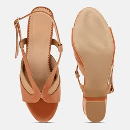 ALL TABS OPEN Block Heel Pumps With Buckle image 5