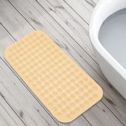 Home Centre Beige Textured Slip-Resistant Bath Mat-image-45