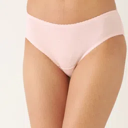 DressBerry Women Pack of 3 Pure Cotton Solid Hipster Briefs DB-3XS-SOL-BRF-006-49