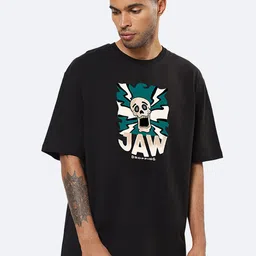 Mad Over Print Graphic Printed Oversized Cotton T-shirt-image-87