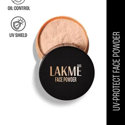 Lakme Forever Matte Face Powder, Matte Finish, Oil Control, for rosy glow, Soft Pink, 40g image 4
