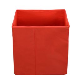 Kuber Industries Set Of 2 Red Printed Multi-Utility Foldable Sustainable Storage Boxes image 5