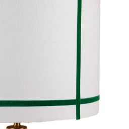 Grated Ginger White Self Design Table Lamp image 3