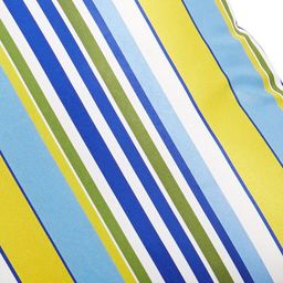 HOUZZCODE White & Blue Set of 2 Printed 16" x 16" Square Cushion Covers image 5