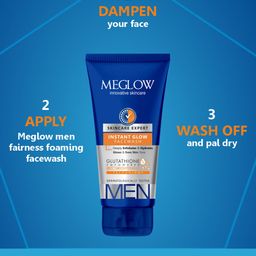 MEGLOW Instant Glow Face Wash For Even Skin Tone - 70 g image 5