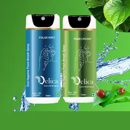 Qelica Set Of 2 Paan Chuski & Polar Mint Fresh Breath Spray-10g Each-image-86