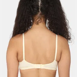 NAIDU HALL Pack of 3 Non Padded Medium Coverage Cotton Bra image 2