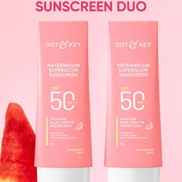 DOT & KEY Set Of 2 Watermelon SPF 50 PA+++ Cooling  Sunscreen - 50g Each-25