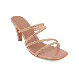 Mast & Harbour Embellished Block Mules with Bows image 3