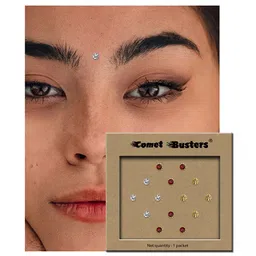 Comet Busters Stone-Studded Embellished Designer Bindi 14 Pcs image 2