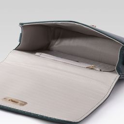 Mast & Harbour Textured Structured Satchel with Quilted image 4