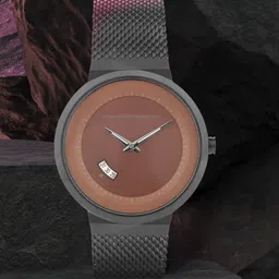 French Connection Men Brown Analogue Watch FC160BM-58