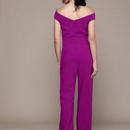 MANGO One-Shoulder Basic Jumpsuit image 5