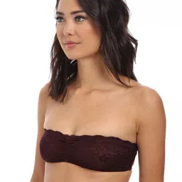 ComfyStyle Pack Of 3 Full Coverage Non Padded Bandeau Bra image 3
