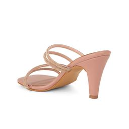 Mast & Harbour Embellished Block Mules with Bows image 5