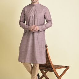 TABARD Men Cotton Printed Kurta-image-78