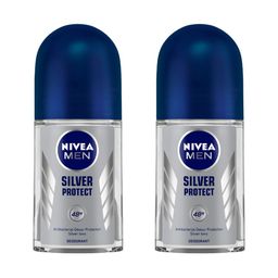 Nivea Men Set of 2 Deodorant Roll On - Silver Protect-58