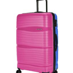 Nasher Miles Textured Hard-Sided Large Trolley Suitcase-36