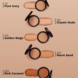 Pilgrim Matte Finish Compact Powder - 9g - Golden Beige - 215 image 5