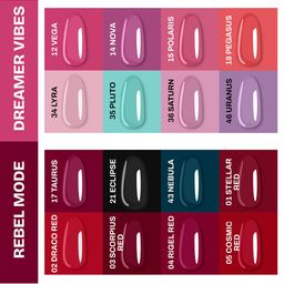 MARS Cosmic Hues Intense Color Ultra-Glossy Nail Paint 10ml - Nebula 43 image 4