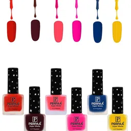 PERPAA Set of 6 Super Matte Quick-Dry & Long Lasting Nail Polish - 6 ml Each-21