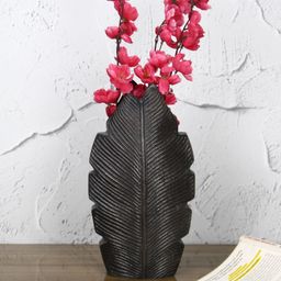 Maison Modern Bronze Coloured Leaf Shaped Flower Vase-image-80