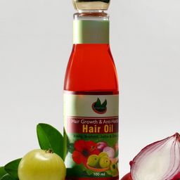 NatureNova Herbals Hair Growth & Anti-Hairfall Hair Oil with Amla & Onion - 100ml-23