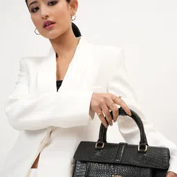 KLEIO Animal Textured Structured Handheld Bag-image-13