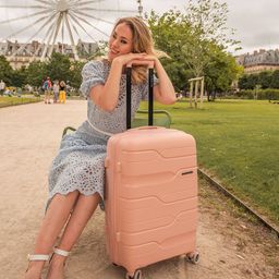 Nasher Miles Paris Solid Hard Large Trolley Bag - 75 cm-47
